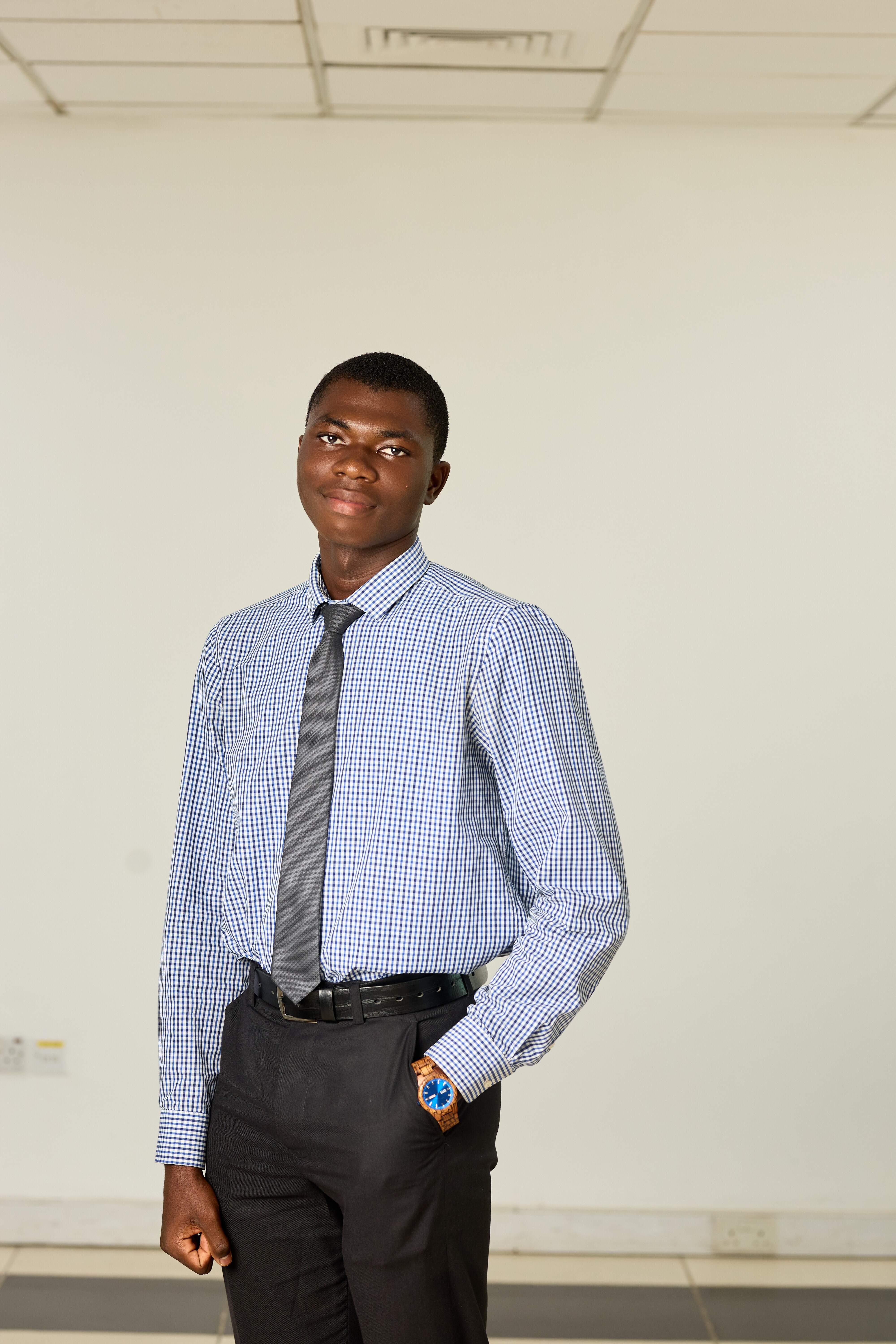 Formal professional portrait